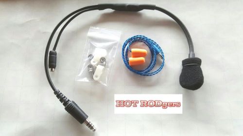 Radio helmet harness  w/challengerii earbuds imsa racing radios electronics comm