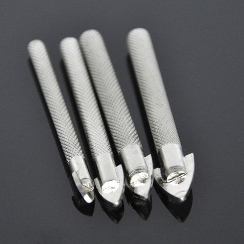 4pcs alloy expert ceramic tile drill bit set mirror glass tiling drilling tools