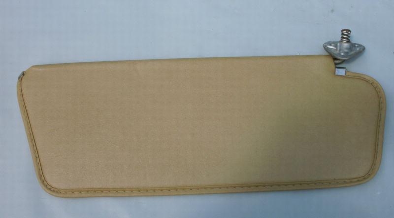 1976 valliant tan driver sun visor  used oem a-body mopar