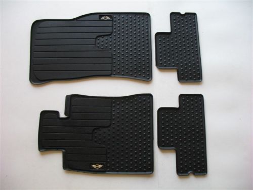 07 08 09 10 11 12 13 mini cooper rubber all weather season winter floor mats oem