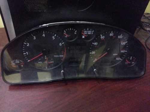 Audi audi a4 speedometer (cluster), mph, from vin 060001, w/trip computer 98