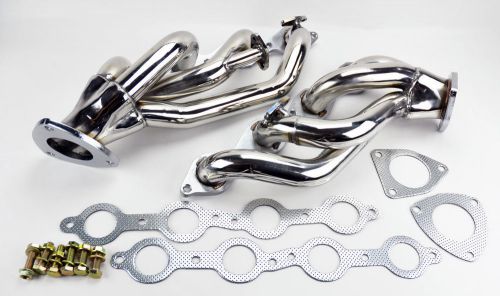 Chevy gmc avalanche silverado sierra tahoe 00-06 4.8l 5.3l v8  stainless headers