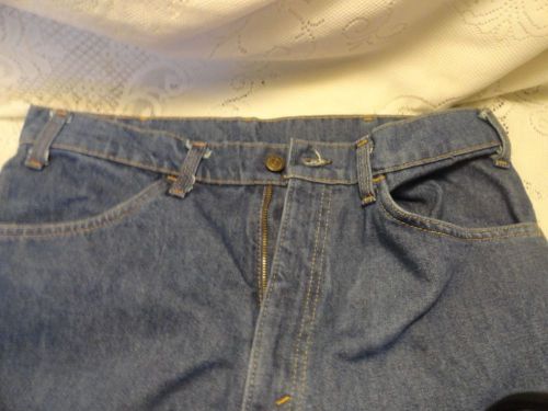 Vintage  orange tab sf207 levi&#039;s jeans  used