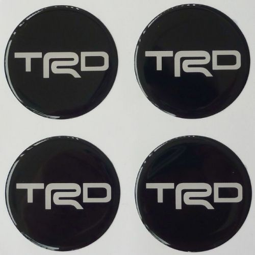 Trd 52 mm bl scion toyota ft86 gt86 wheel center cap sticker emblems logo decals