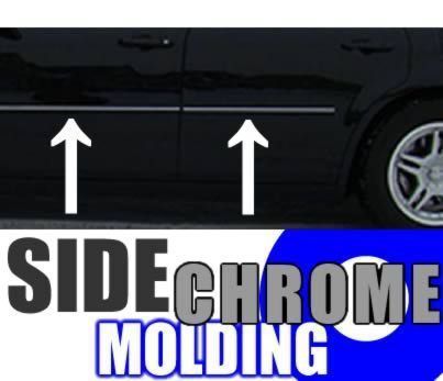 Chrome universal door molding trim all models hy