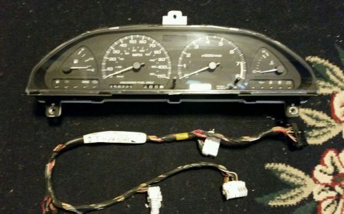 Nissan 240sx s13 dohc gauge cluster with harness