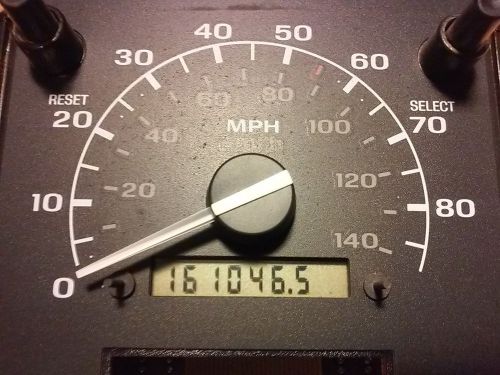 1992 1993 1994 1995 1996 ford f150 f250 f350 psom speedometer gauge  161046 mile