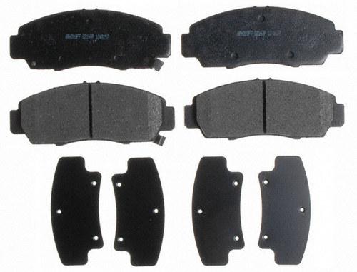 Raybestos sgd787c brake pad or shoe, front-service grade brake pad