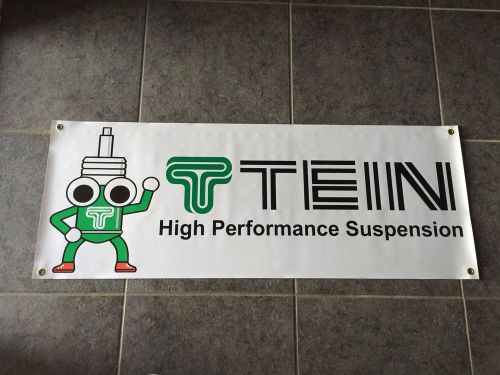 Tein high performance suspension banner sign dampachi shop garage coilovers jdm