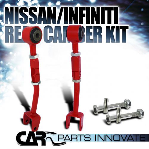 Fit 02-08 350z fairlady 02-06 altima 02-07 g35 rear control camber arm bolt kit