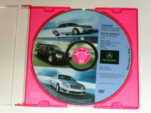 Mercedes benz s,cl,e,slk,sl,cls,class navigation dvd cd disc 2006.1 disk gps map