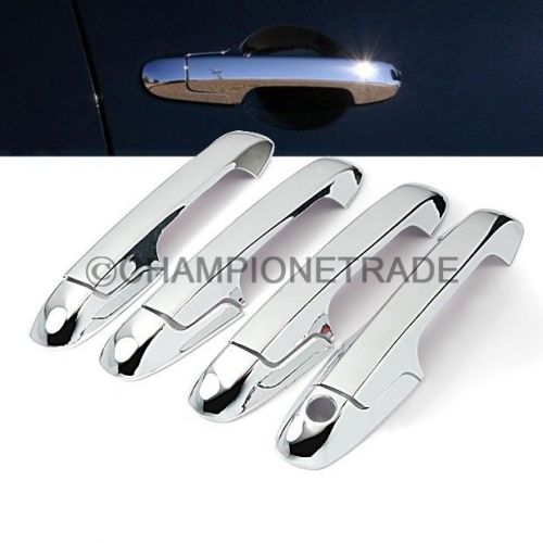 Triple chrome side door handle cover trims kit for 03-07 honda accord sedan ct