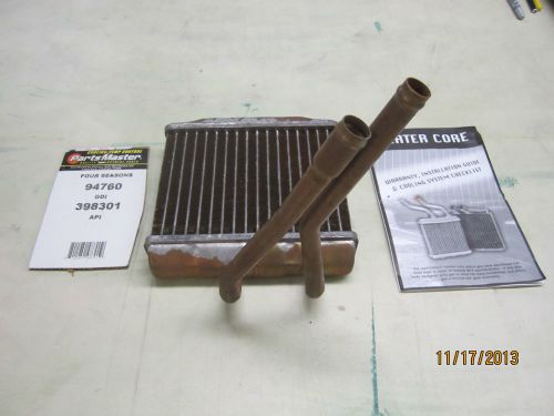 93-02 camaro &amp; firebird brass heater core