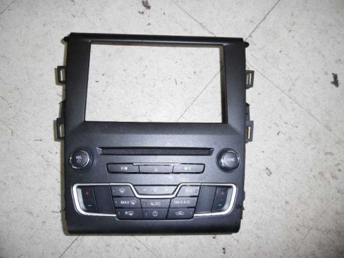 16 ford fusion radio control panel temperature climate control gs7t18e245adb