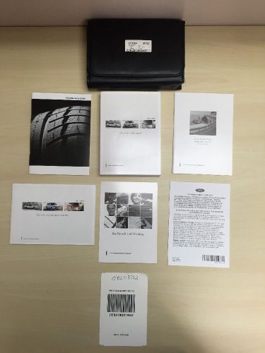 Lincoln mkt 2014 owners manual with case oem