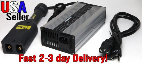 Ez-go ezgo 36 volt/ 5a golf cart battery charger -w/ powerwise plug and up