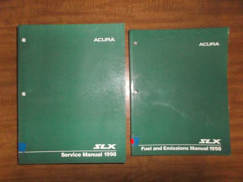 1998 acura slx service repair shop manual &amp; fuel emissions suv oem dealer book