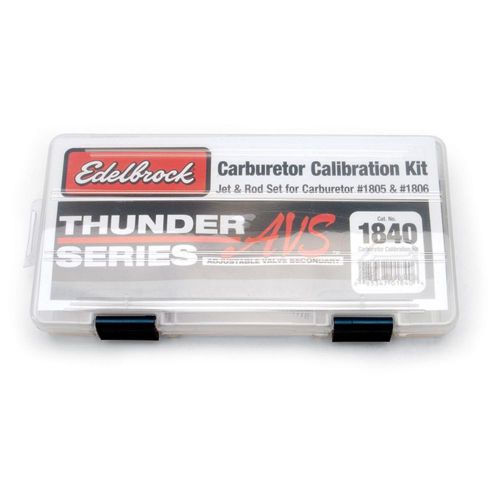 Edelbrock 1840 calibration kit, for edelbrock 1805 and 1806 thunder series avs c