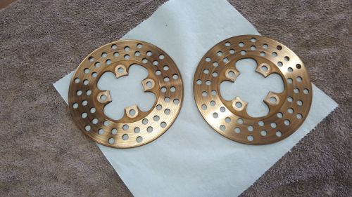 Banshee front brake rotors fits years 1987-1990 j arm style