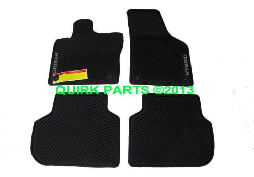 2013-2014 vw volkswagen jetta hybrid monster floor mats set of 4 oem genuine new