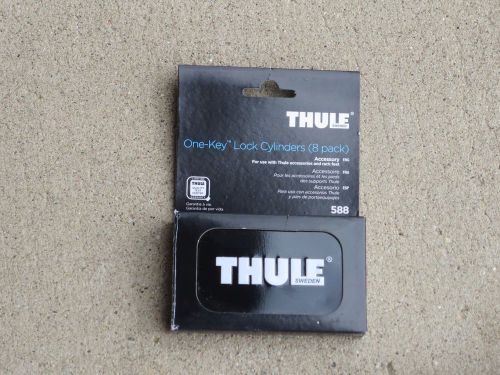 Thule lock cylinders 544 set of 4 w/keys. one-key system. fast &amp; free shipping!