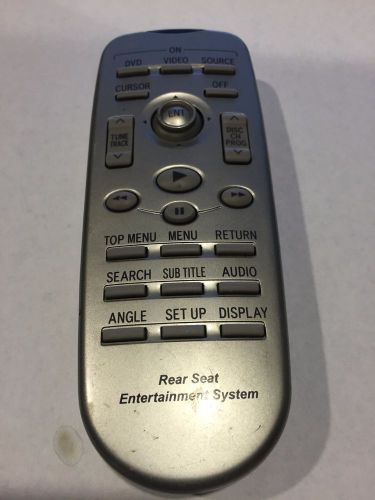 Toyota sienna sequoia highlander 4runner rav4  dvd entertainment system remote