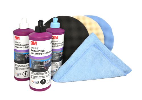 3m perfect it buffing &amp; polishing kit (39060,39061,39062,5723,5725,5751,6017)