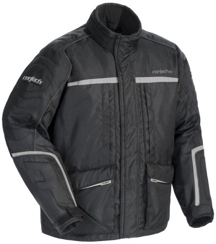 Cortech cascade 2.1 mens snowmobile jacket blk/silver