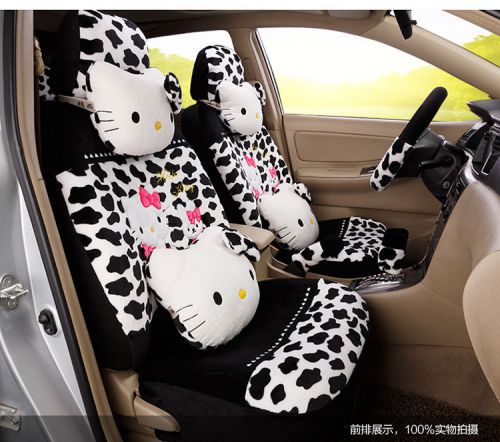 ** 20 piece cow pretty hello kitty and bunny car seat covers **