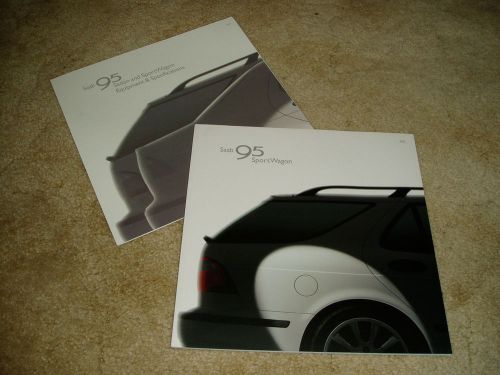 2003 saab 9-5 wagon sportwagon linear arc aero sales brochure dealer literature