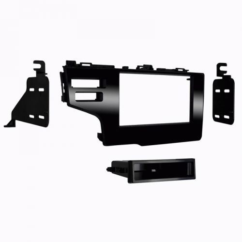 Metra 99-7883hg 2015-up honda fit vehicle single/double iso din dash kit - black