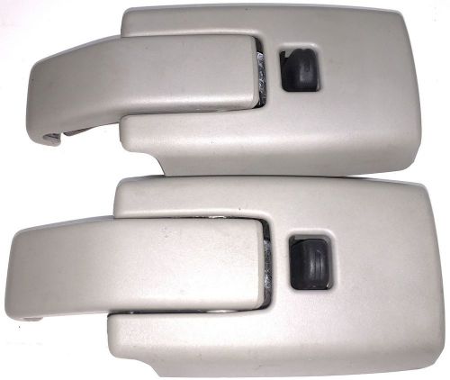 98 99 00 01 02 isuzu rodeo- convertible top latches, 2pc, gray