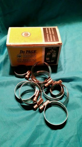 Du page hose clamps adjustable worm drive