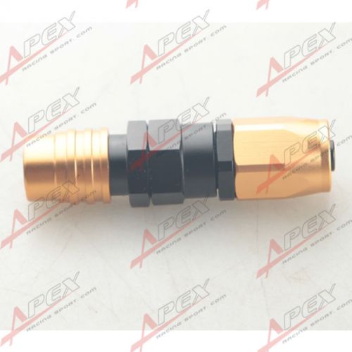 An6 6 an stright quick connect hose end valved quick release socket fittings