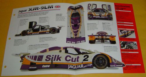 1988 jaguar xjr 9lm racing 6995cc v12 martin brundle imp info/specs/photo 15x9