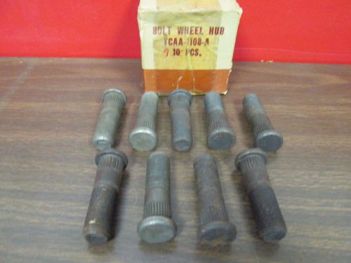 1955-66 ford f-350  lh  front  wheel studs  set of ( 9 )  nos ford  616