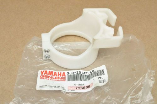 Nos new yamaha yz125 yz250 left front fork protector guard guide #1 3jd-2314f-l0