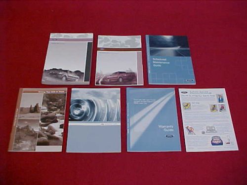 2008 new ford explorer sport trac truck owners manual service guide kit 08 oem