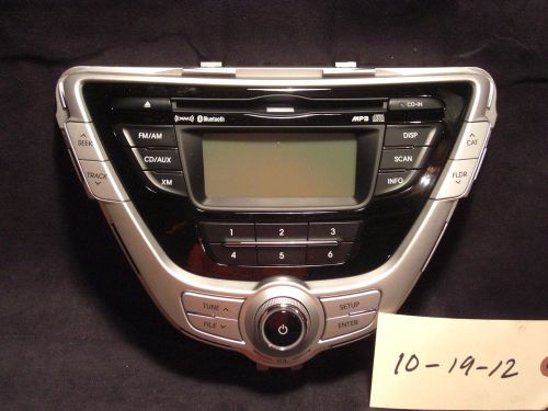 2012 2012 hyundai elantra factory oem audio control panel dash display unit