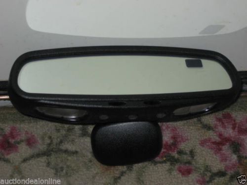 New factory oem 99 00 01 jaguar s-type auto dim rear view mirror compass lites