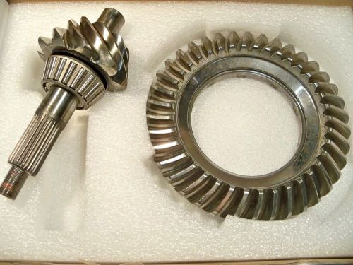 Gleason 3.80 ratio 9 inch gear ring &amp; pinion nice lw! nascar arca