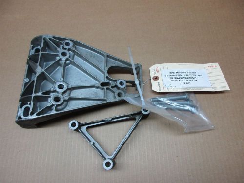 03 boxster rwd porsche 986 2 transmission mounting brackets 99611122602 127,681