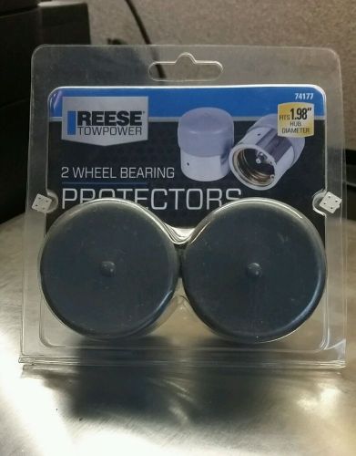 Reese towpower 2 wheel bearing protectors-fits 1.98&#034; hub diameter