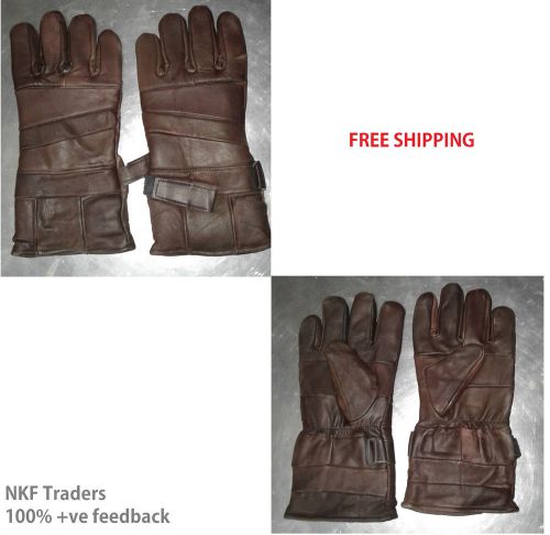 Racing motorcycle bicycle riding bike leather gloves