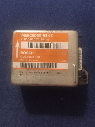 94-95 mercedes e320 e420 w124 airbag srs sensor control module 0008207226 txk3