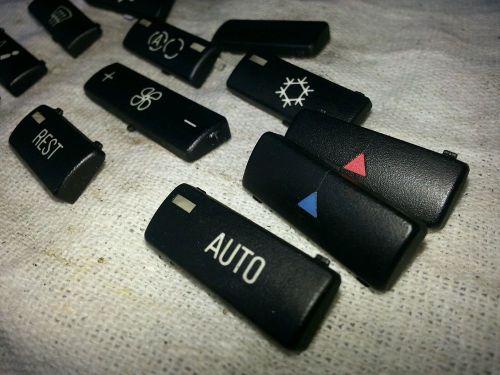 Bmw 5 series climate control buttons oem