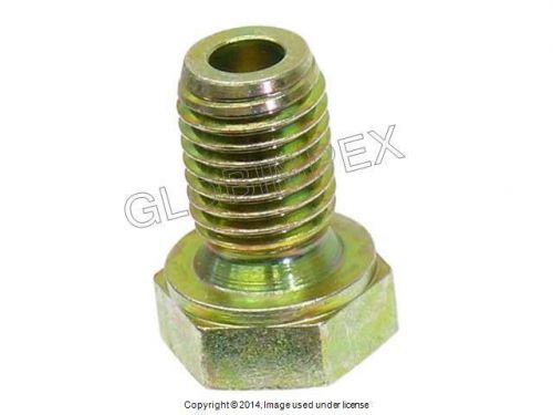 Bmw e30 e34 e36 e39 e46 etc engine oil drain plug (12 x 1.5 mm) febi + warranty