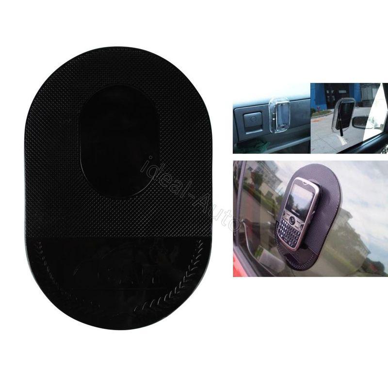 Car pad large anti-slip non-slip mat magic dashboard sticky phone holder black 