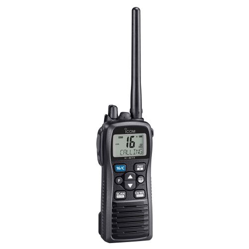 Icom m73 plus handheld vhf ipx8 submersible noise canceling # m73 11