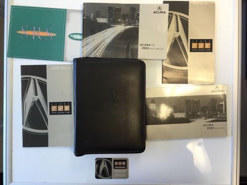 2002 acura tl owner&#039;s manual bundle - part # 31s0k630